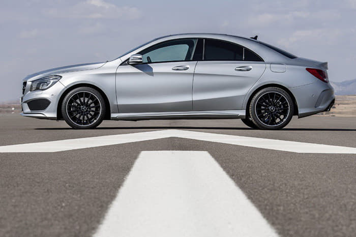 Mercedes CLA compact saloon photo gallery